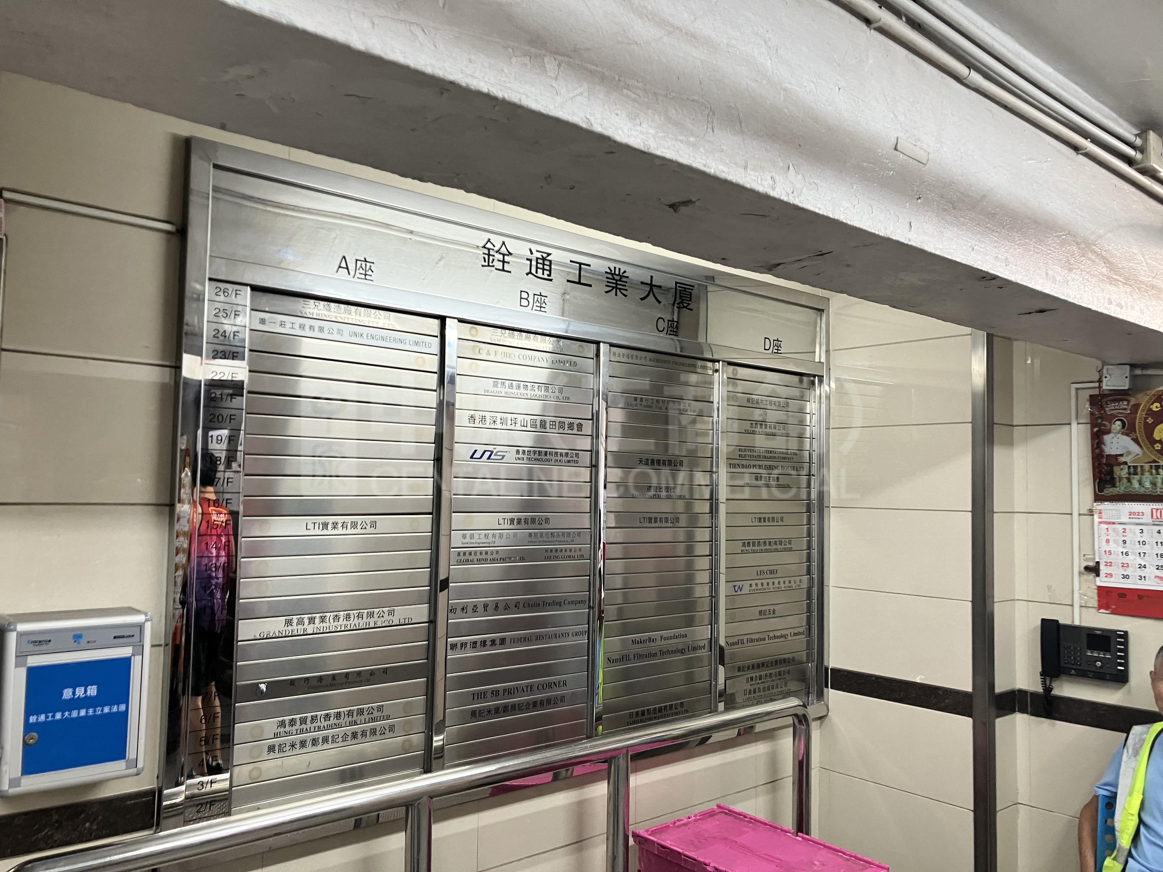 铨通工业大厦的相片资料｜工商楼盘｜中原工商铺