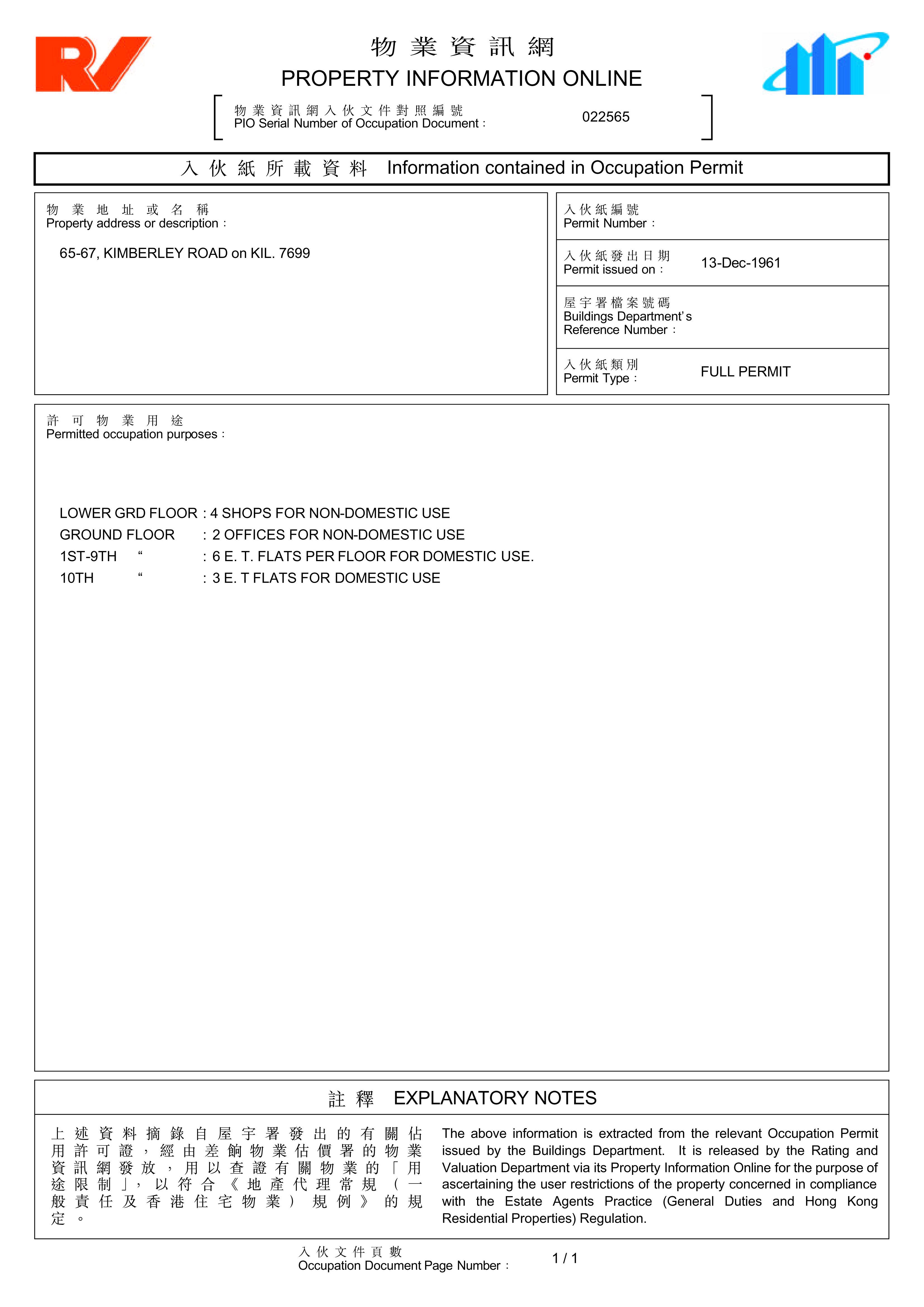 尖沙咀金巴利道的相片资料｜商铺楼盘｜中原工商铺