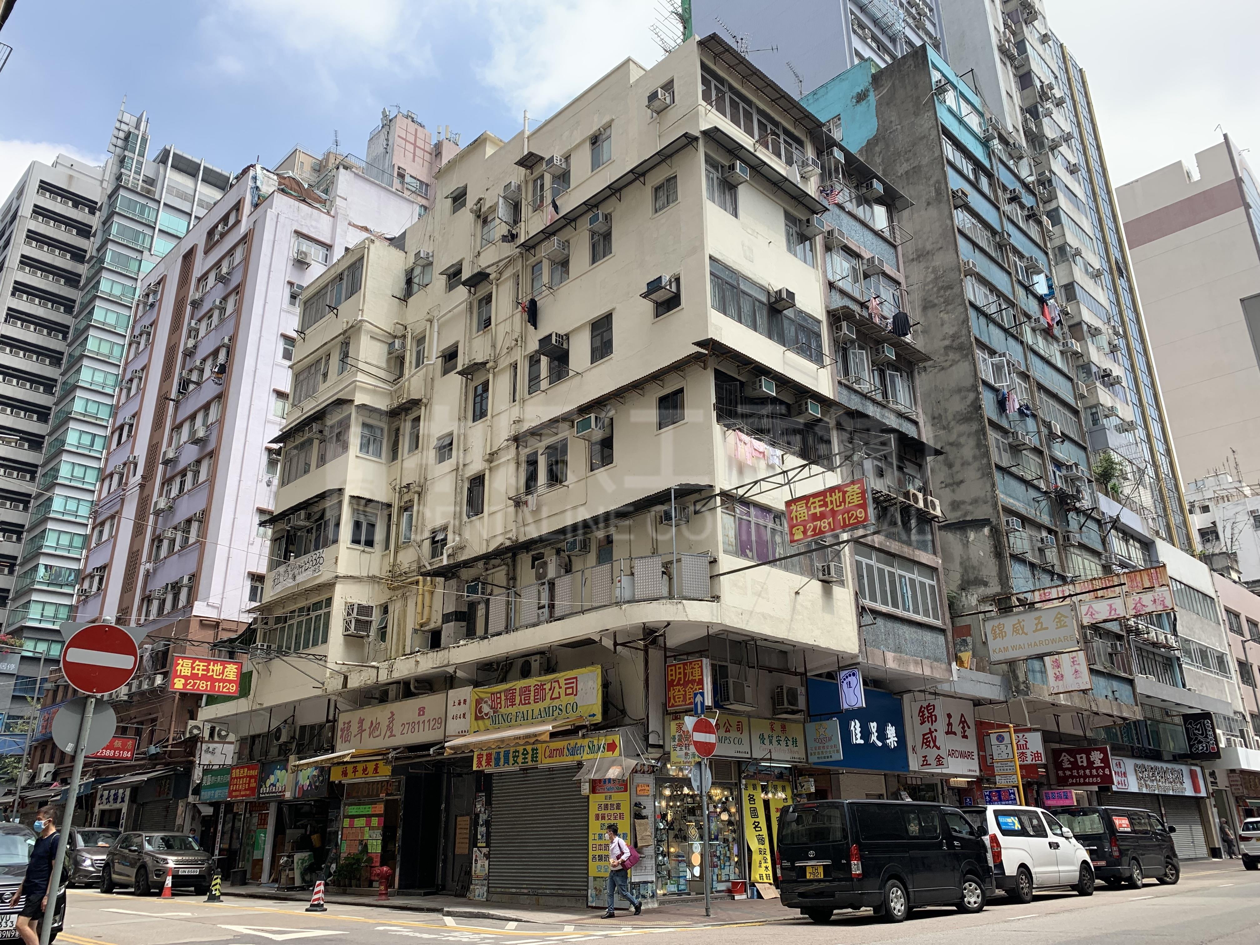 旺角上海街的相片資料｜商舖樓盤｜中原工商舖
