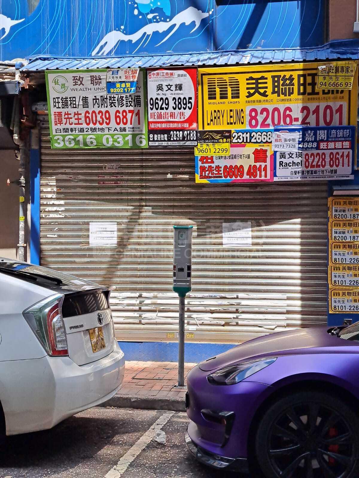 尖沙咀白蘭軒道｜商舖樓盤｜中原工商舖